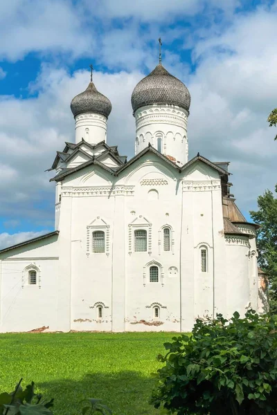 Rússia Staraya Russa Agosto 2021 Catedral Vladimir Mosteiro Transfiguração — Fotografia de Stock