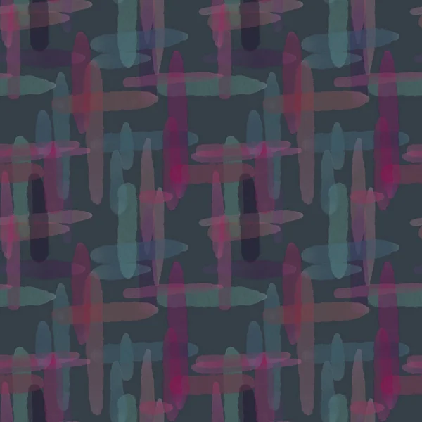 Abstract Naadloos Patroon Met Aquarelvlekken Donkere Achtergrond Textuur Voor Behang — Stockfoto