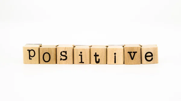 Positive wording, thinking concept — Stock Photo, Image