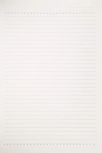 Notebook paper background — Stock Photo, Image