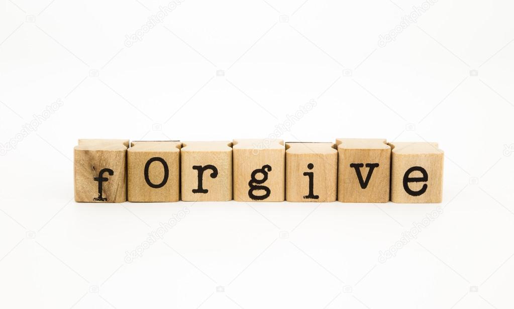 Forgive wording, ethic and merit concept