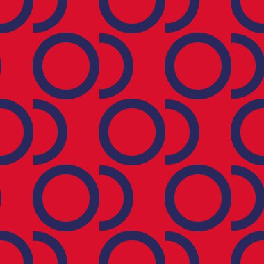 Parlak renklerle kusursuz desen, minimalist