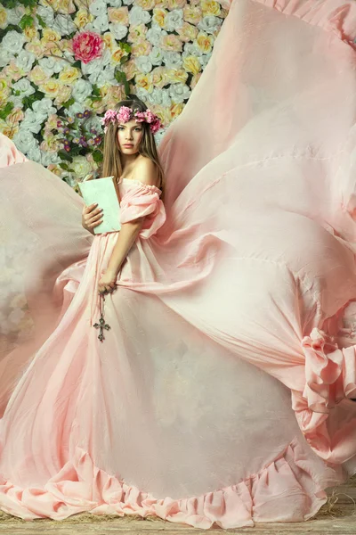 Boek fairy. — Stockfoto