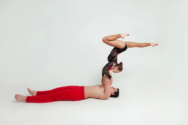 Acrobatics — Fotografie, imagine de stoc