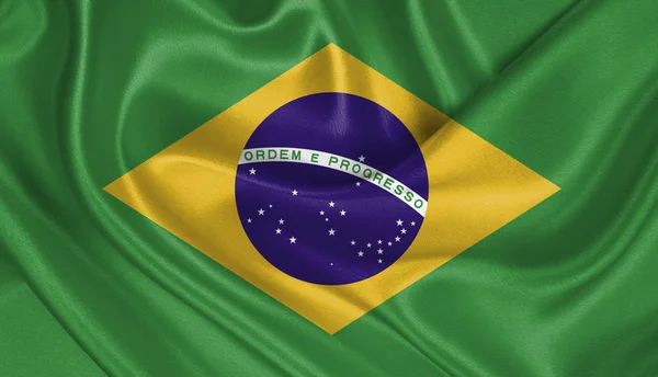 Flag of Brazil — Stock Photo, Image