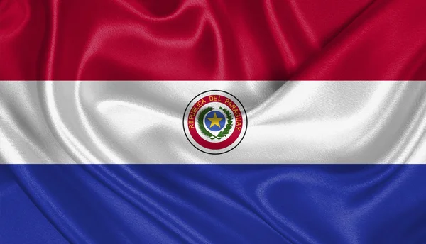 Bandera de paraguay — Foto de Stock