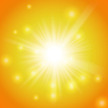 sihirli sarı ışık arka plan