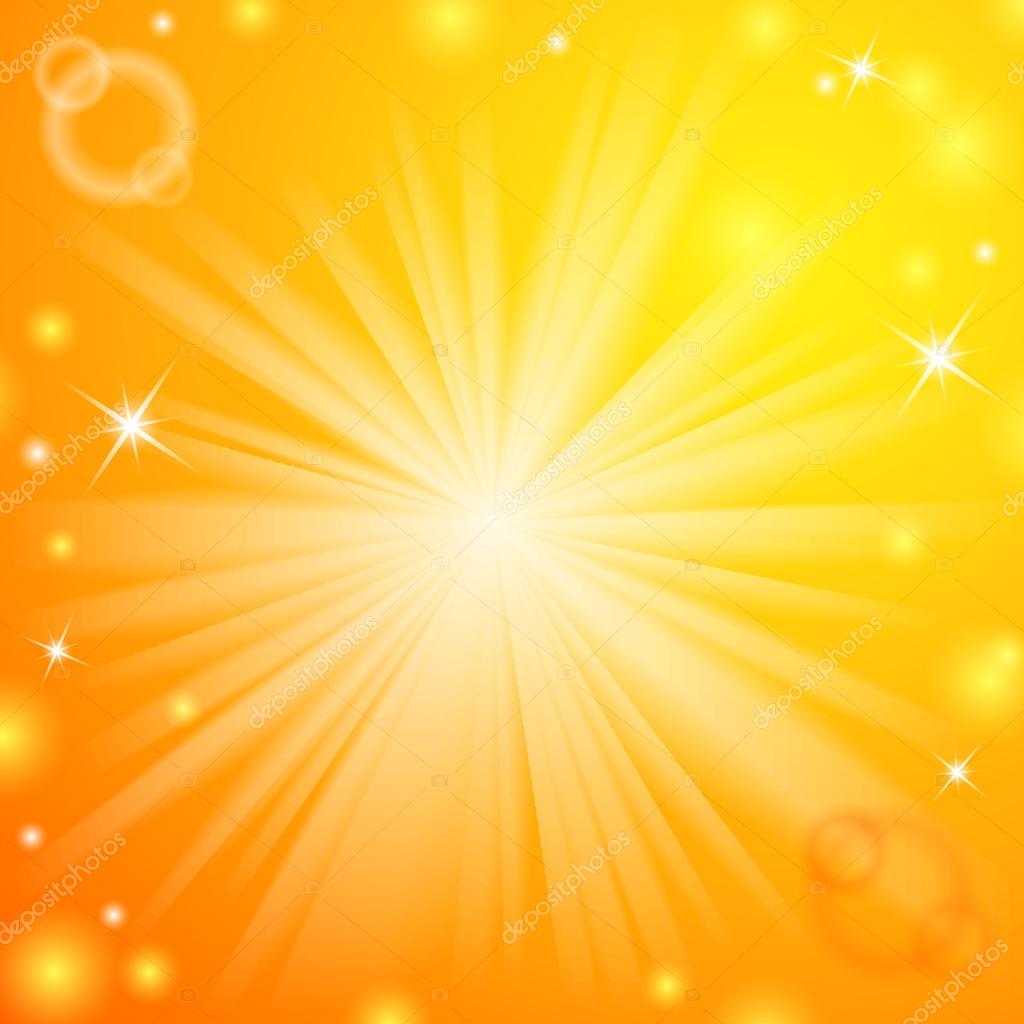 Abstract Magic Light Orange Background Stock Vector Image By C Kannaa