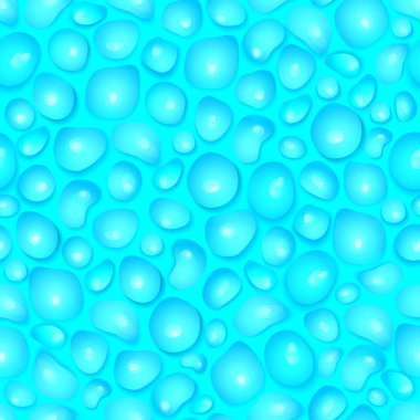 mavi su sorunsuz doku. Aqua