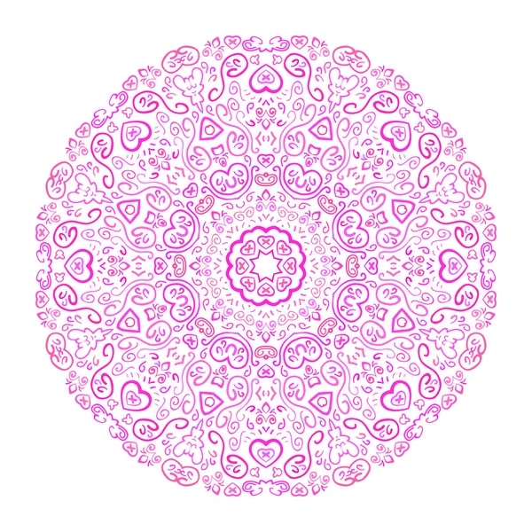 Mooie roze decoratieve achtergrond — Stockvector