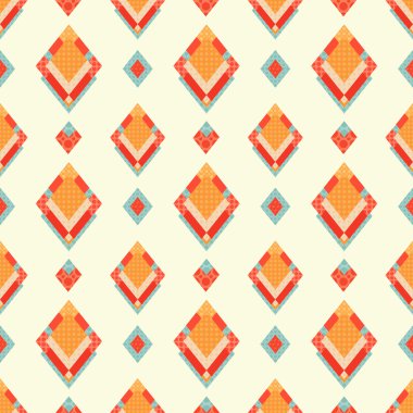 elmas şekli ile soyut geometrik retro arka plan.