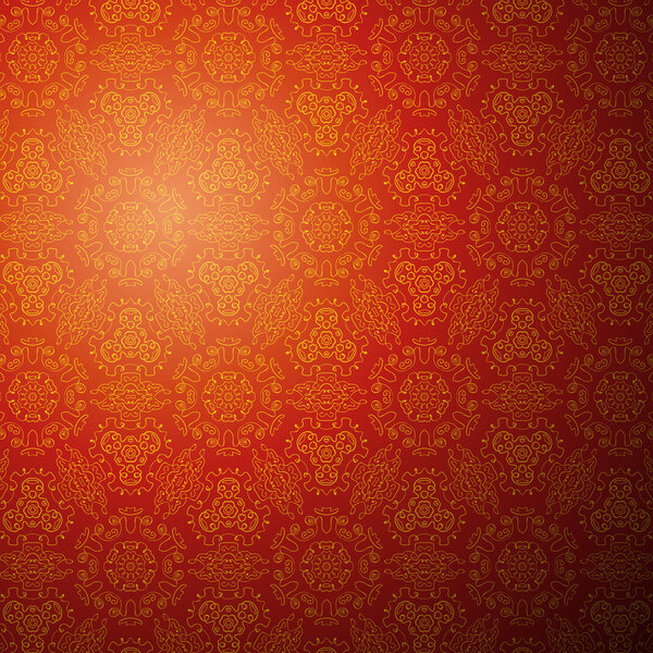 Chinese pattern background. Seamless wallpaper