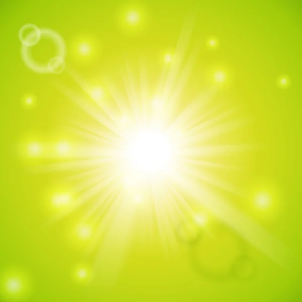 Yellow and orange abstract magic light background — Stock Vector ...