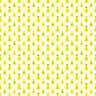 soyut Noel ağacı desen duvar kağıdı. vektör çizim