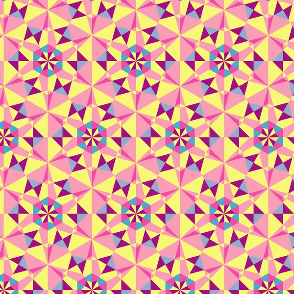 抽象的な色彩幾何学的背景。ベクターイラスト — ストックベクタ