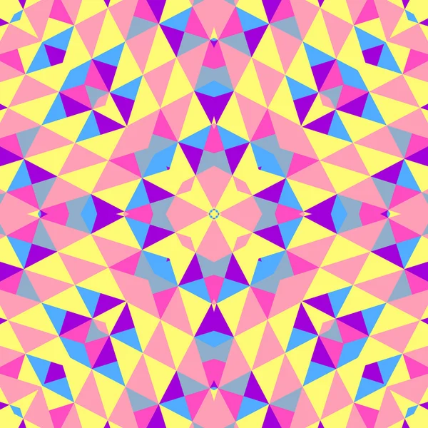 Abstrakte bunte geometrische Hintergrund. Vektorillustration — Stockvektor