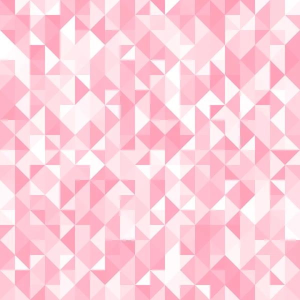 Abstract crystal pink triangle background. Vector illustration — Stock Vector