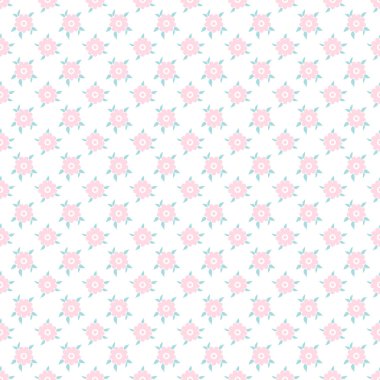 ışık çiçek romantik vektör desen (döşeme)