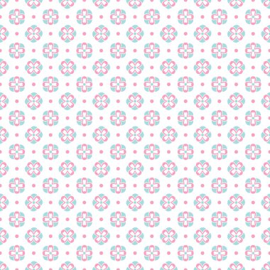 ışık çiçek romantik vektör desen (döşeme)