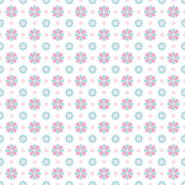 ışık çiçek romantik vektör desen (döşeme)