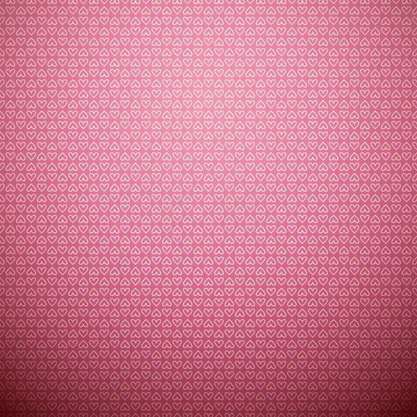 浪漫矢量无缝模式 （平铺）。甜甜的粉红色 — 图库矢量图片