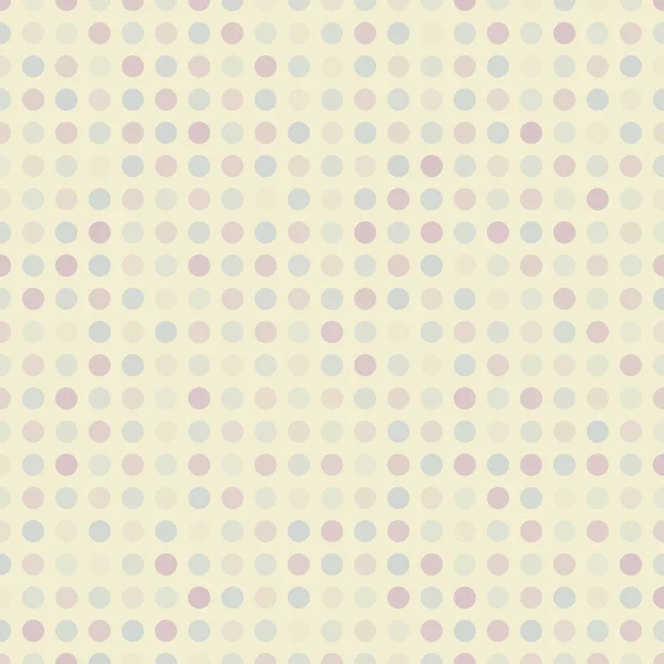 Retro dot vector seamless pattern (Fliesen). endlose Textur — Stockvektor