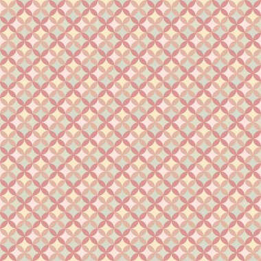 soyut geometrik çiçek desenli duvar kağıdı. vektör çizim