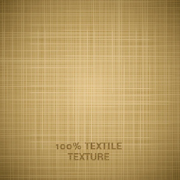 Beige doek textuur achtergrond — Stockvector