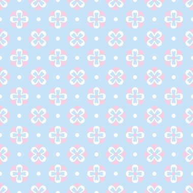 Bebek pastel farklı vektör seamless modeli