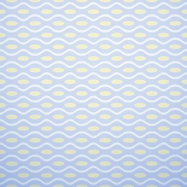 Nice vector pattern. Sweet blue and yellow pastel color — Stock Vector