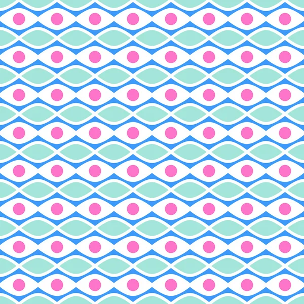 Abstracte levendige naadloze patroon. vectorillustratie — Stockvector