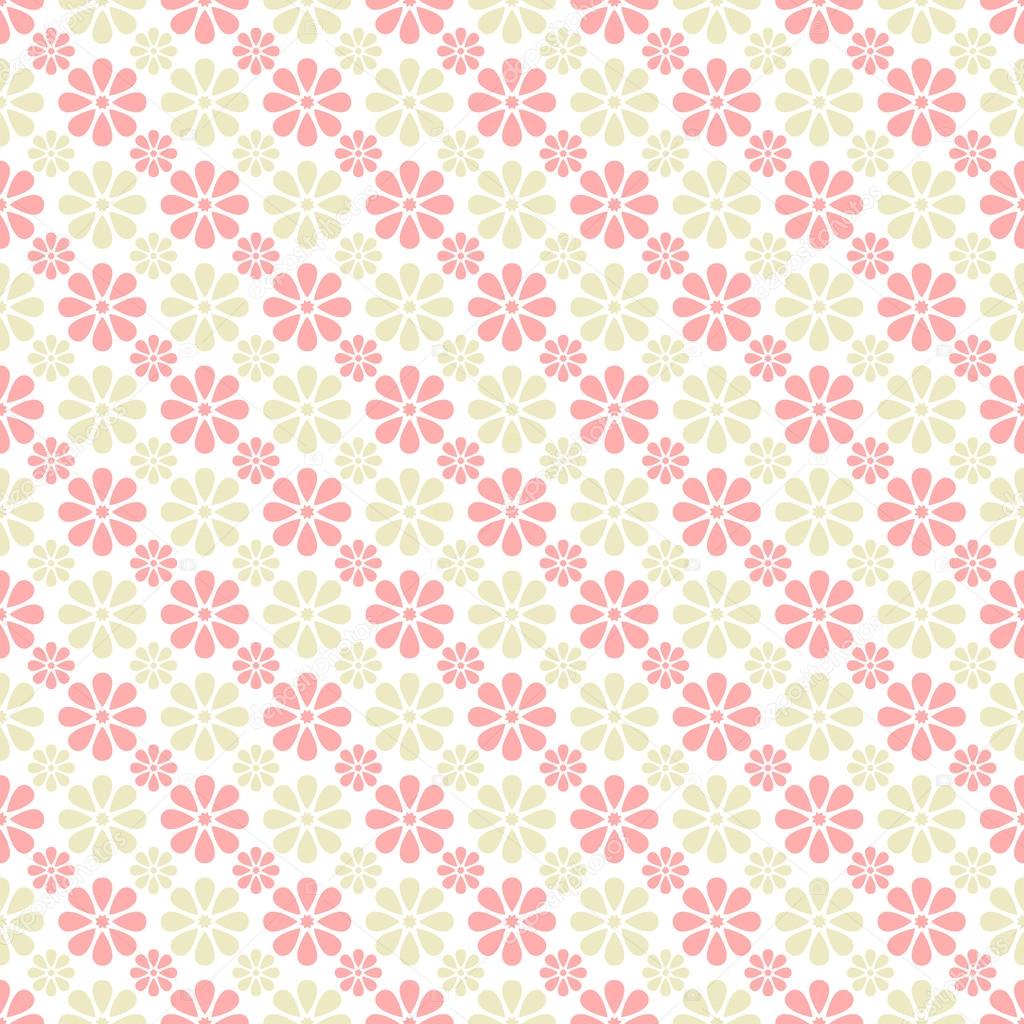 Delicate lovely vector seamless pattern