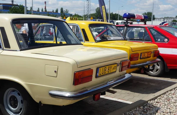 Lunlin Poland July 2022 Classic Polish Car Fiat 125P — Stockfoto