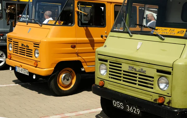 Lublin Poland July 2022 Old Polish Vans Zuk Parked Oldtimer — Stockfoto