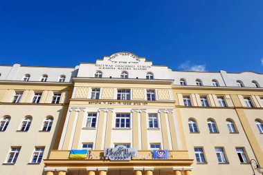 Lublin, Poland. 12 August 2022. Chachmei Lubin Yeshiva, one of the biggest Jewish educational institutions in Europe in 1930s