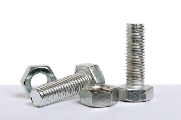 Bolts and nuts — Stock Photo, Image