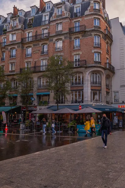 Samaritaine Grande Grande Magazzino Lusso Con Bellissimi Art Nouveau Architettura — Foto Stock