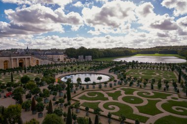 Paris yakınlarındaki Versailles Sarayı Bahçelerinde (Versailles Şatosu) L 'Orangerie