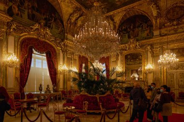 Napolyon Büyük Salonu, Müzedeki Daireler - Paris, Fransa