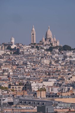 Zafer Takı 'nın Zirvesinden Şanzelize Hava Panorama Manzarası - Paris, Fransa