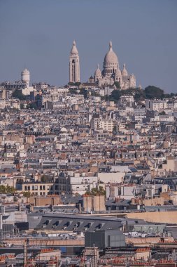 Zafer Takı 'nın Zirvesinden Şanzelize Hava Panorama Manzarası - Paris, Fransa