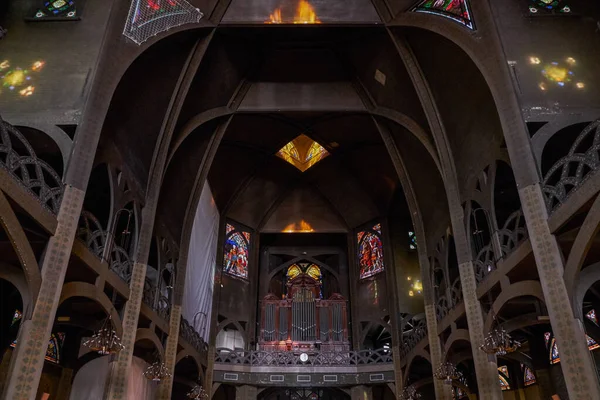 Εσωτερικό Της Εκκλησίας Του Saint Jean Montmartre Στο Παρίσι Γαλλία — Φωτογραφία Αρχείου