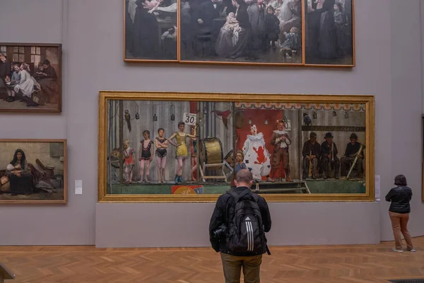 Art Gallery Museum with Paintings and Sculptures inside Petit Palais - Paris, France