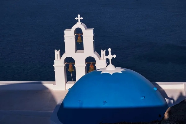 Den Berömda Agios Theodoros Kyrkan Känd Som Tre Bells Fira — Stockfoto