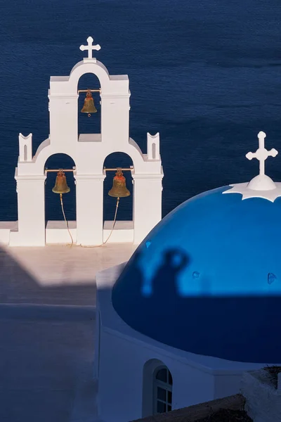 Den Berömda Agios Theodoros Kyrkan Känd Som Tre Bells Fira — Stockfoto