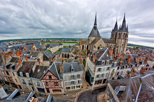 City of Blois, Frankrike – stockfoto