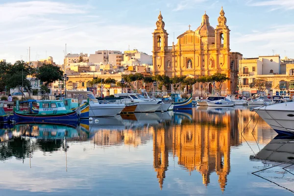 Malta vista na hora de ouro — Fotografia de Stock