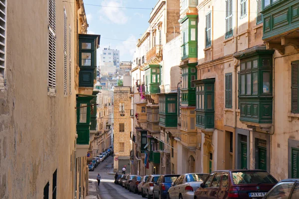 Málta - Valletta — Stock Fotó