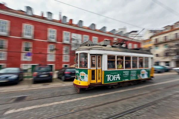 Lizbona tramwajem 12 — Zdjęcie stockowe