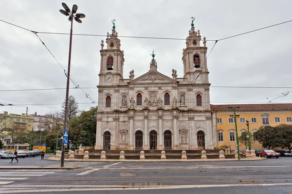 Basílica da Estrela, Lisboa Portugal — Fotografia de Stock